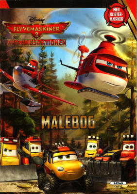 MALEBOG FLYVEMASKINER REDNINGSAKTIONEN