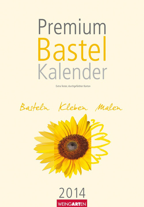 Premum Bastel Kalendar 2015 - Make your own photo calendar Champagne 2015