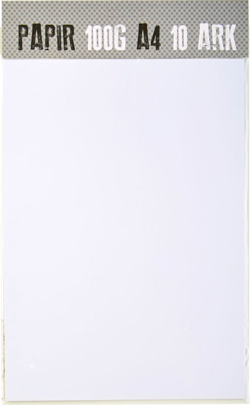 PAPIR A4 100G HVID M. 10 ARK