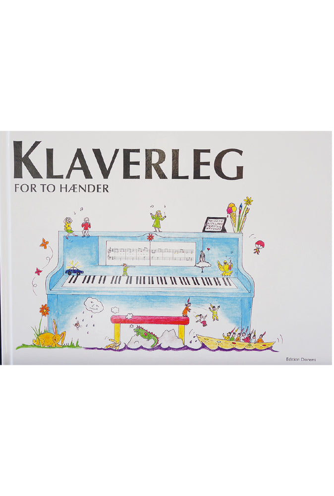 Klaverleg for to hænder (blå)