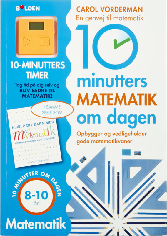 10 minutters matematik om dagen: 8-10 år
