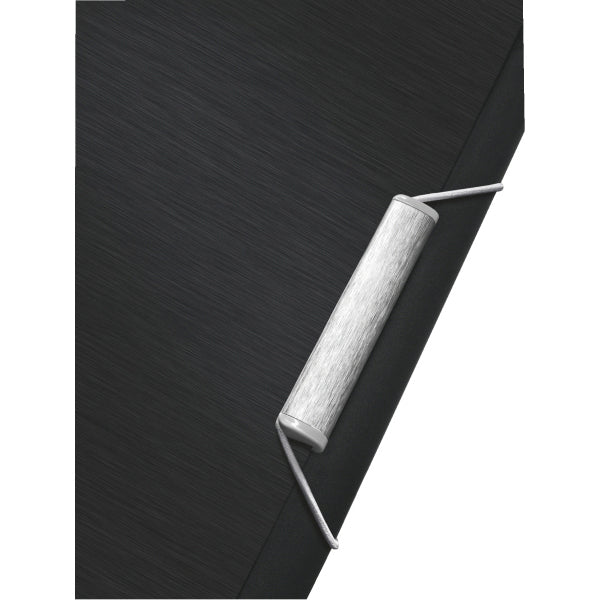 ELASTIKMAPPE 3-KLAP LEITZ STYLE PP A4 SATIN SORT