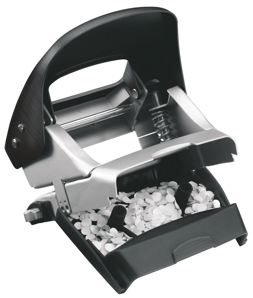 Hulapparat Leitz 2 hul 30 ark style satin sort