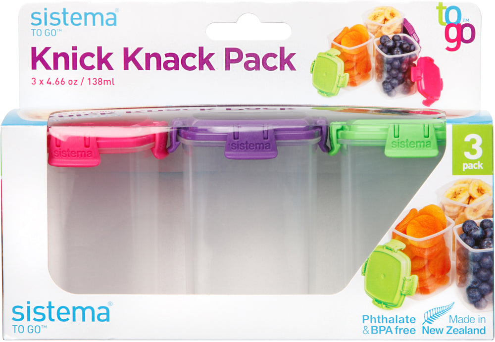 Sistema knick knack pack mini