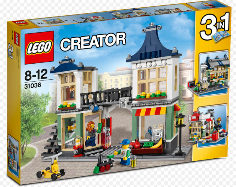 31036 LEGO CREATOR LEGETØJSBUTIK OG KØBMANDSBUTIK