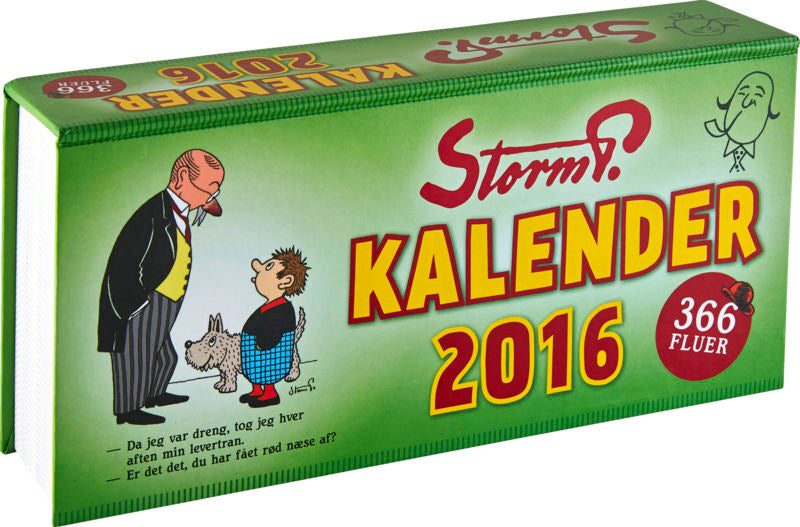 Storm P. kalender 2016 - 366 fluer