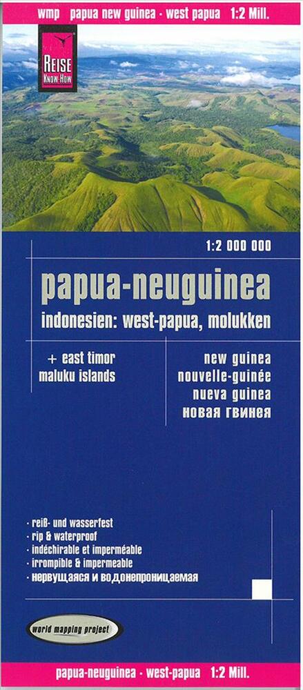 New Guinea - West Papua, East Timor + Maluku Islands