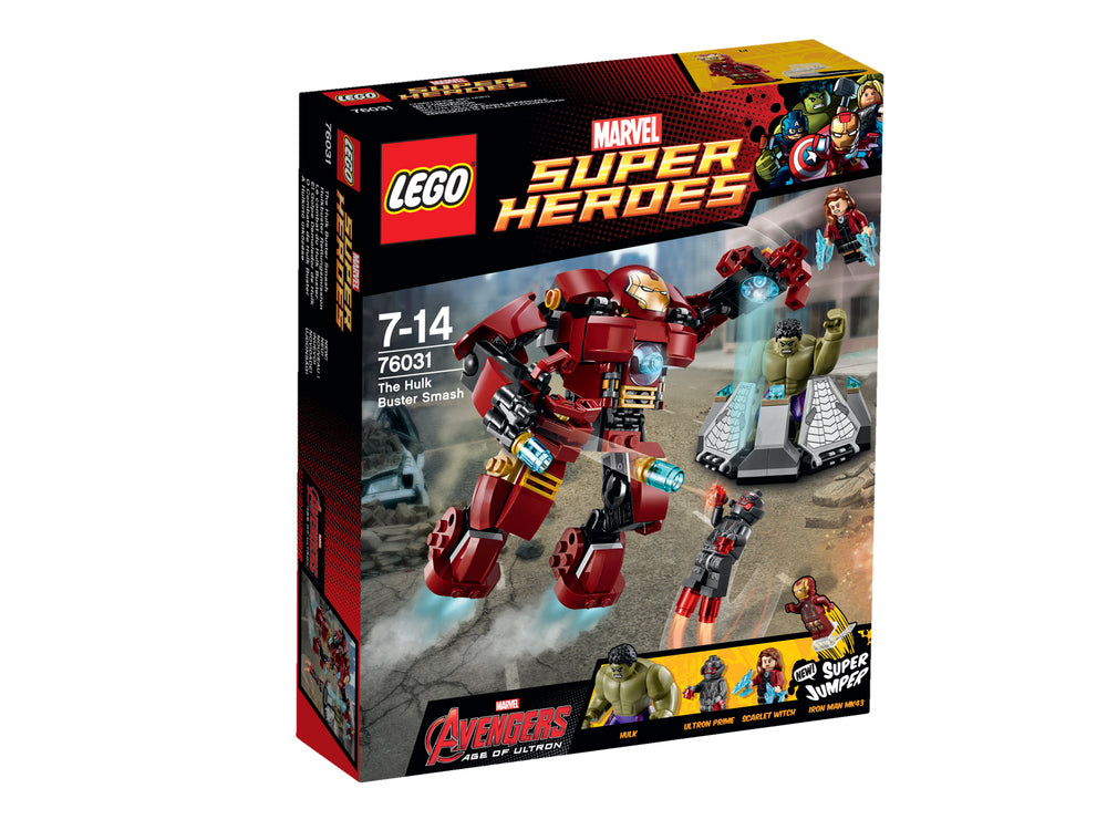 76031 LEGO AVENGERS HULK-REDNINGSROBOTTEN PÅ SMADRETUR