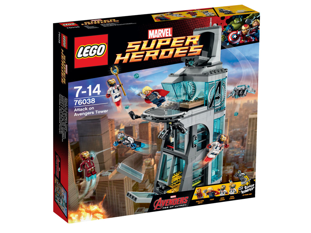 76038 LEGO AVENGERS ANGREB PÅ AVENGERS-TÅRNET