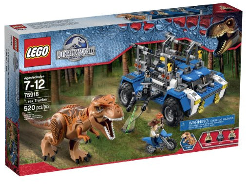 75918 LEGO JURASSIC WORLD T-REX PÅ SPORET