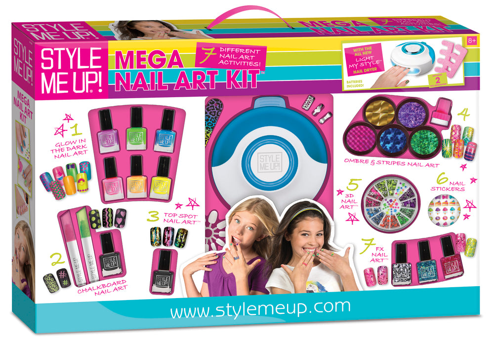 STYLE ME UP KÆMPE NEGLESÆT