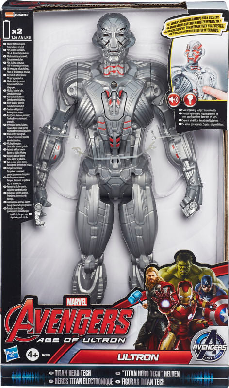 AVENGERS ELEKTRONISK FIGUR 30 CM ASS.