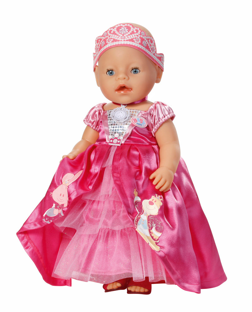 BABY BORN DELUXE PRINCESS GLAMOUR DUKKETØJ