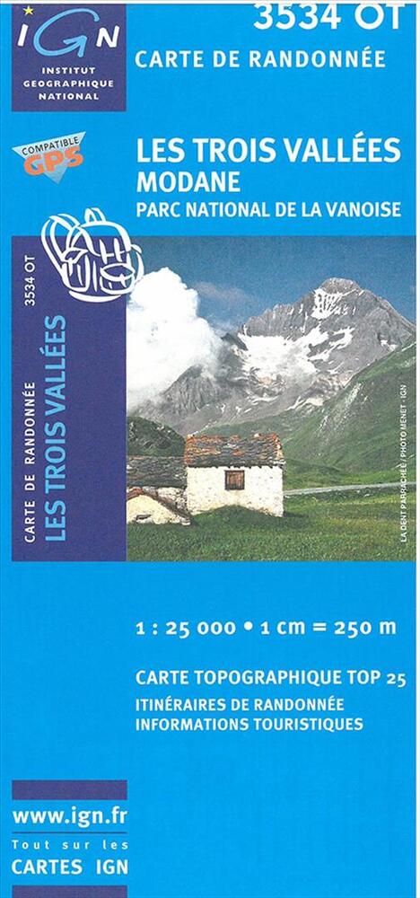 TOP25: 3534OT Les Trois Vallées - Modane, Parc National de La Vanoise