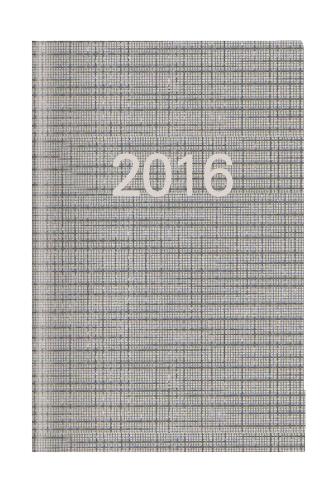 KALENDER LETTS MEMO MINI 2016 UGE SILVER
