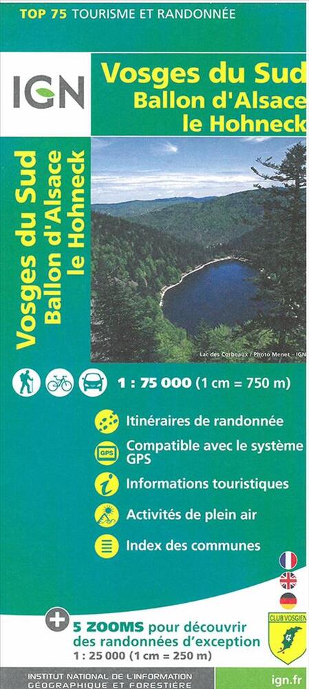 TOP75: 75028 Vosges du Sud - Ballon d'Alsace - Le Hohneck
