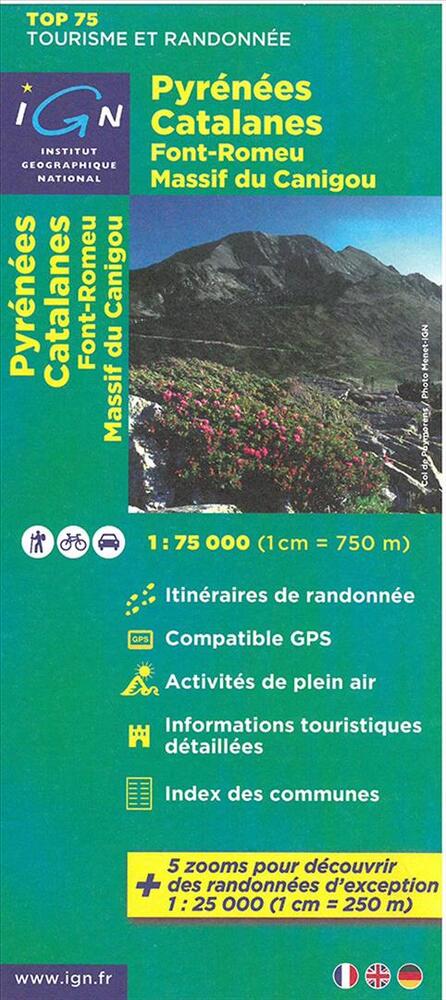 TOP75: 75021 Pyrénées Catalanes - Font-Romeu - Massif Canigou
