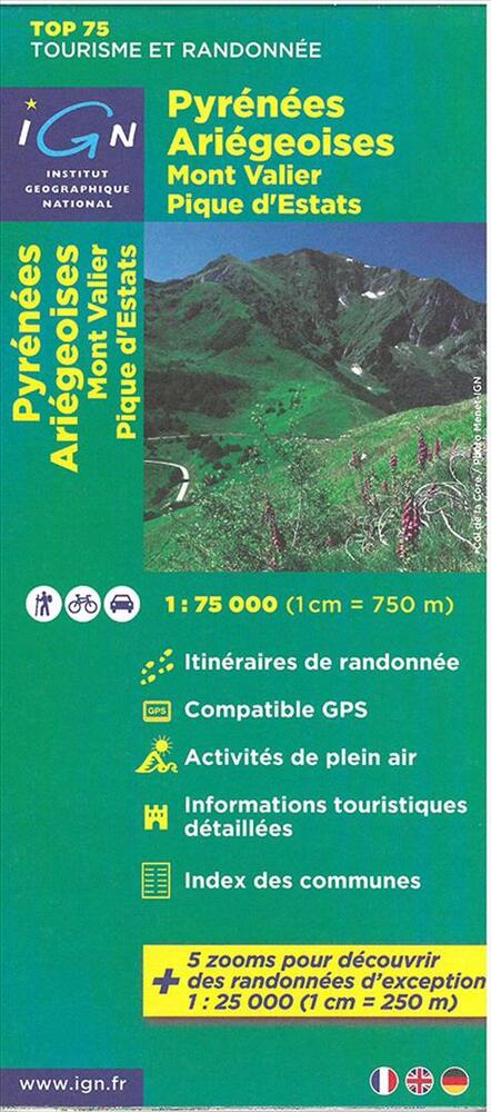 TOP75: 75020 Pyrénées Ariégeoises - Mont Valier - Pique d'Estats