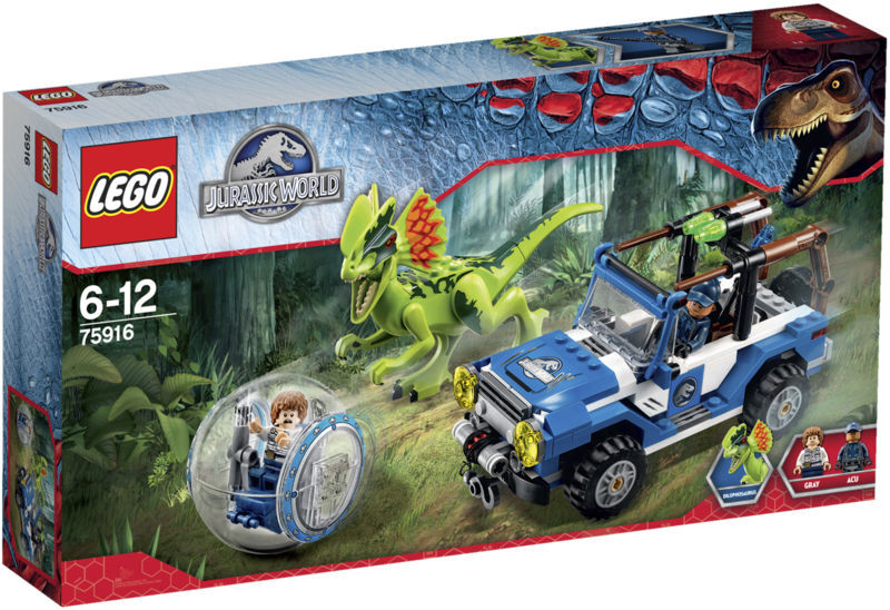 75916 LEGO JURASSIC DILOPHOSAURUS I BAGHOLD