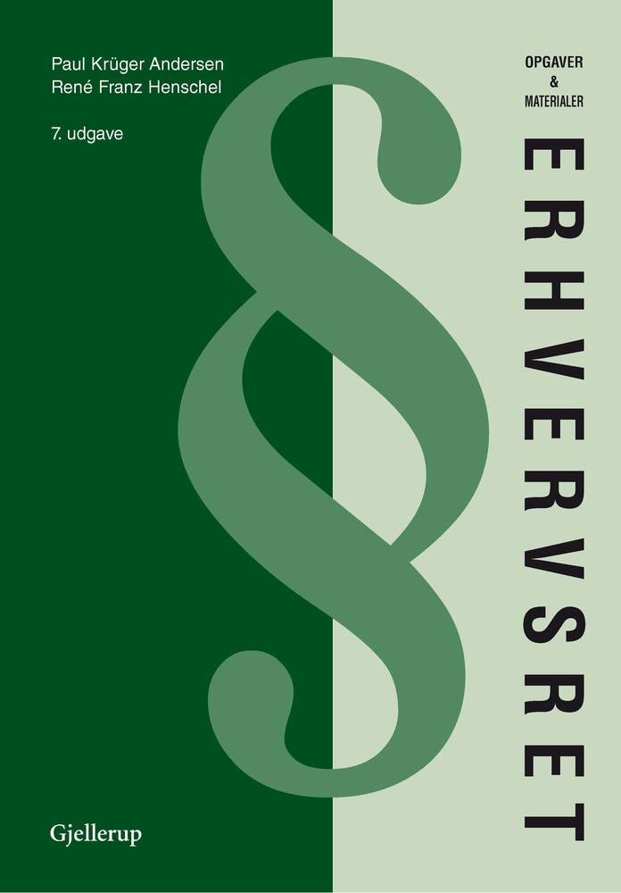 Erhvervsret opgaver & materialer, BB