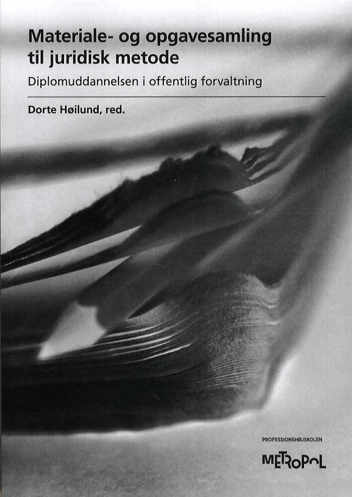 Materiale- og opgavesamling til juridisk metode
