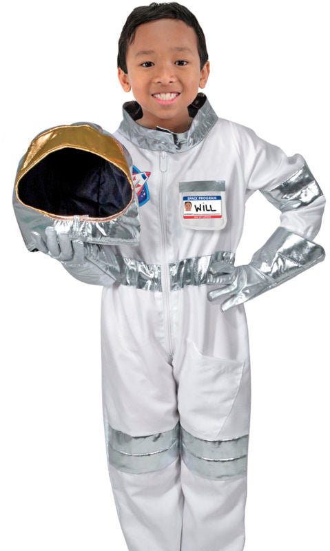 ASTRONAUT DRAGT/LEGESÆT STR. 3-6 ÅR