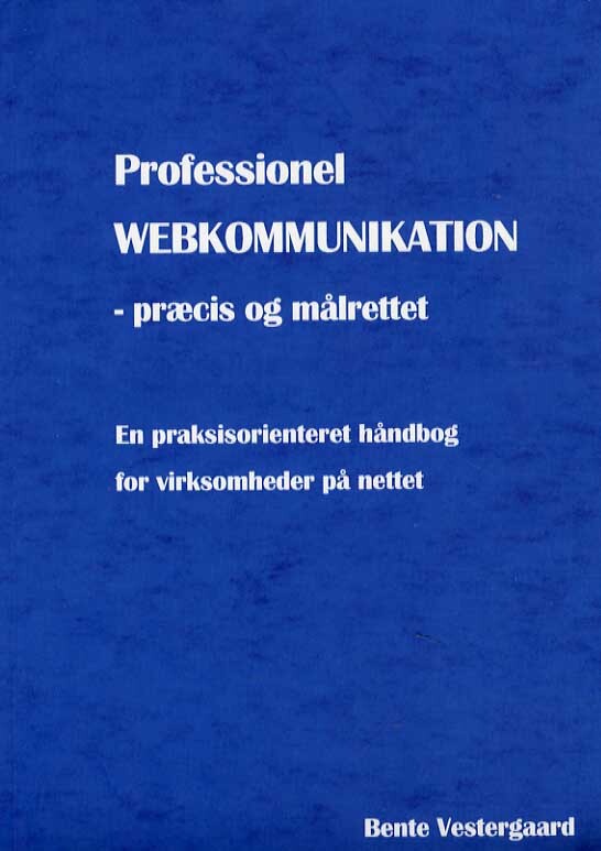 Professionel webkommunikation