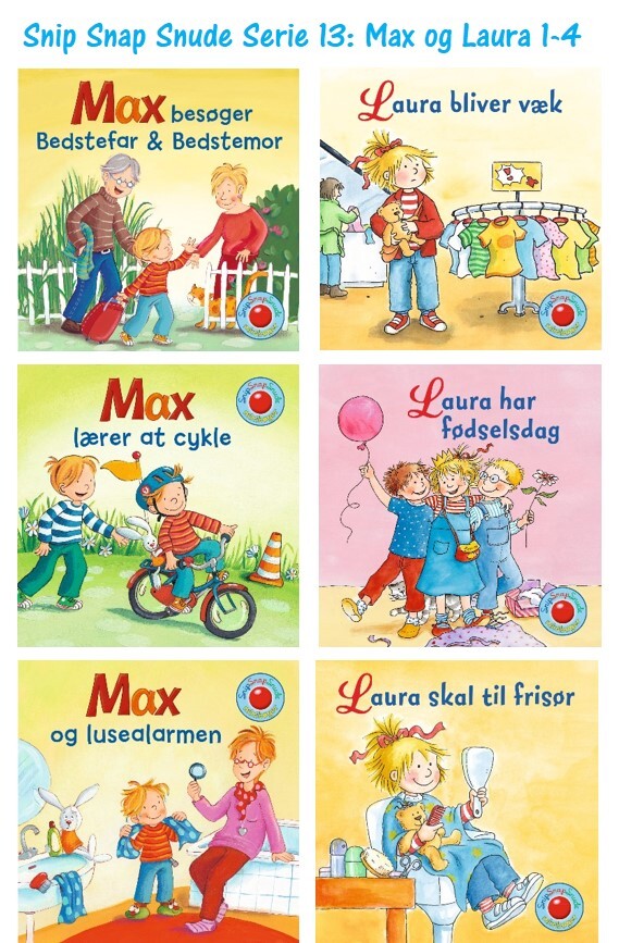 Serie 13: Max og Laura 1-6 (display m/48 ass.)