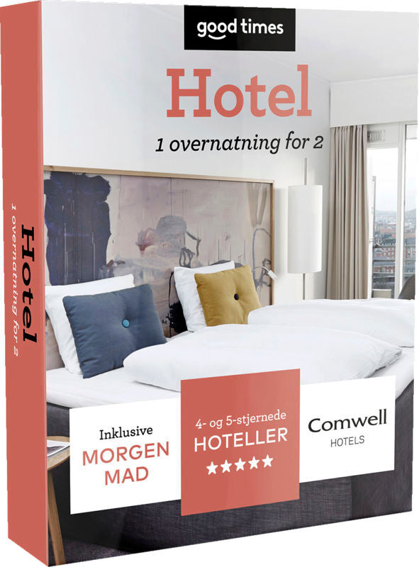 GOOD TIMES HOTEL 1 OVERNATNING FOR 2 - BOX