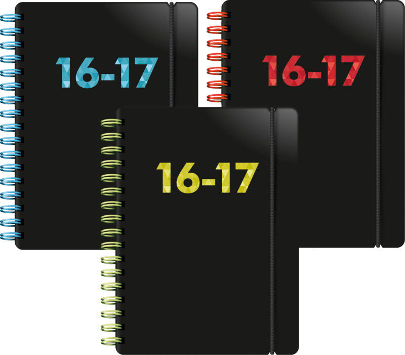 KALENDER LETTS 2016/17 SORT DAG A6
