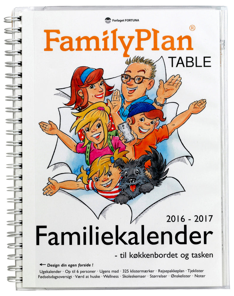 FAMILIEKAL FAMILYPLAN TABLE 6-PRS. 16/17