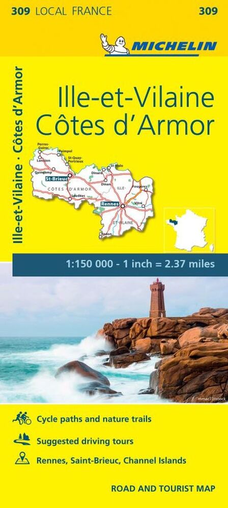 France blad 309: Cotes dArmor, Ille-et-Vilaine