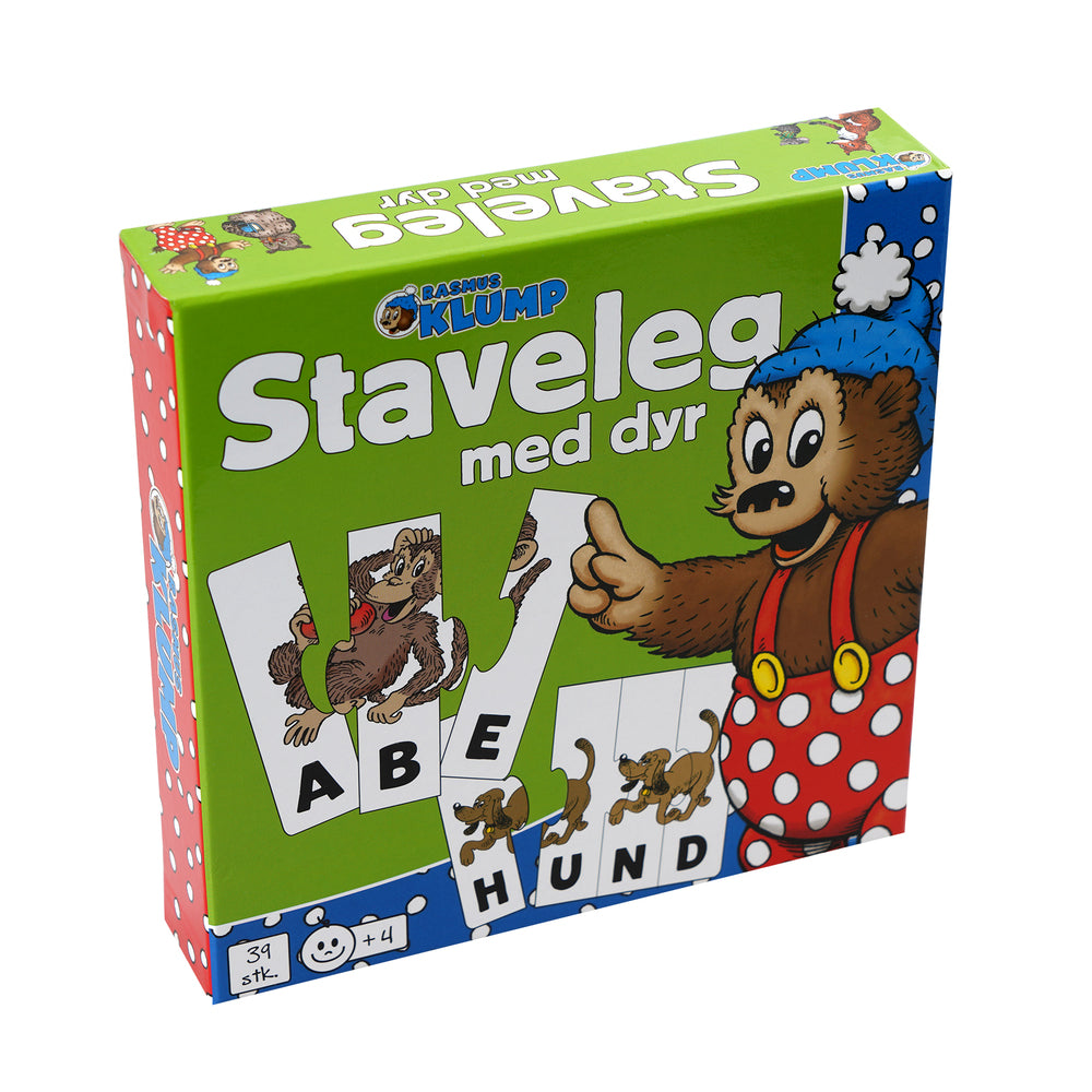 Rasmus Klump - staveleg med dyr