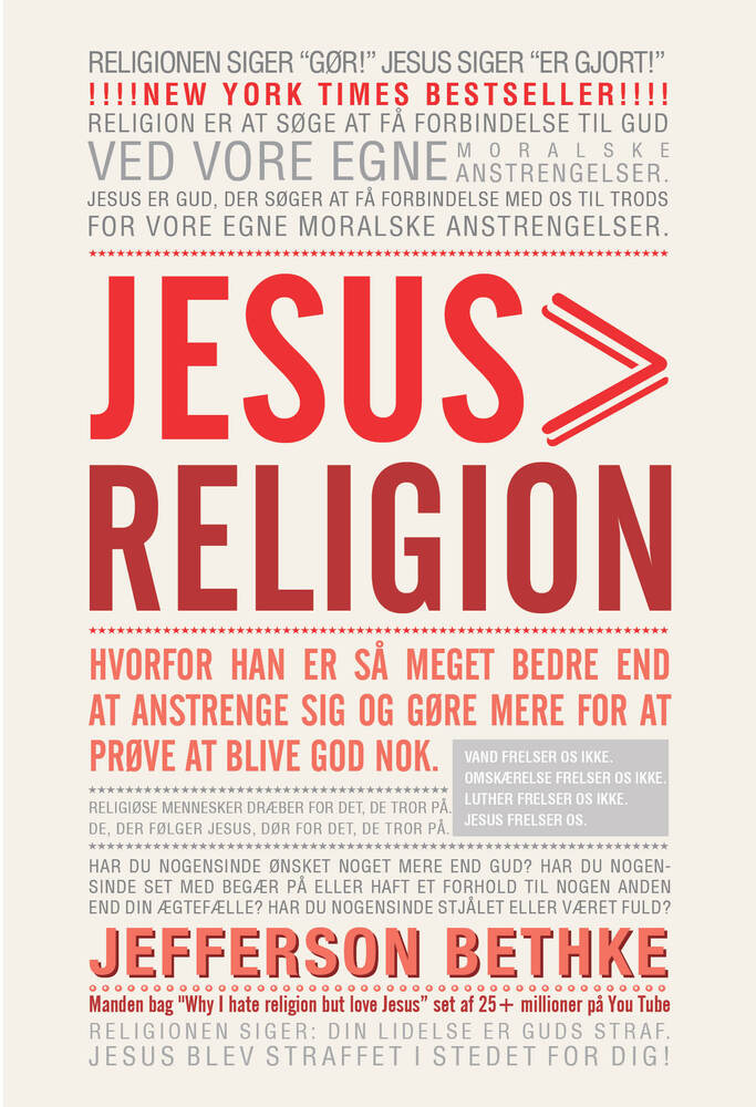 Jesus > religion