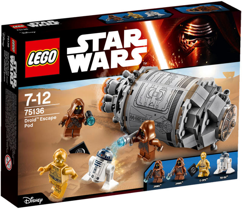 75136 LEGO STAR WARS DROID FLUGTKAPSEL