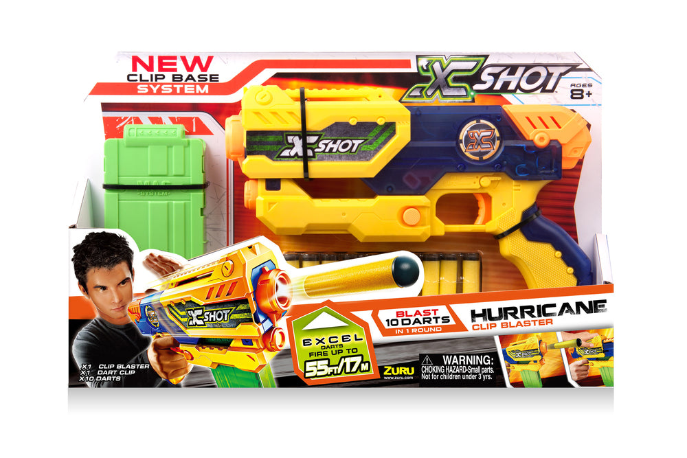 X-SHOT HURRICANE CLIP BLASTER