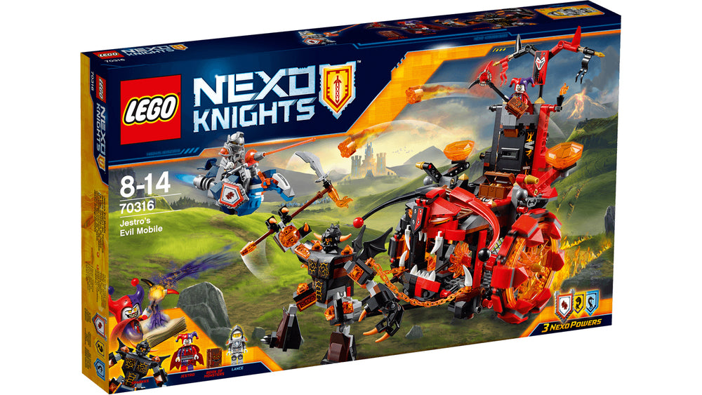 70316 LEGO NEXO KNIGHTS JESTROS ONDE FARTØJ
