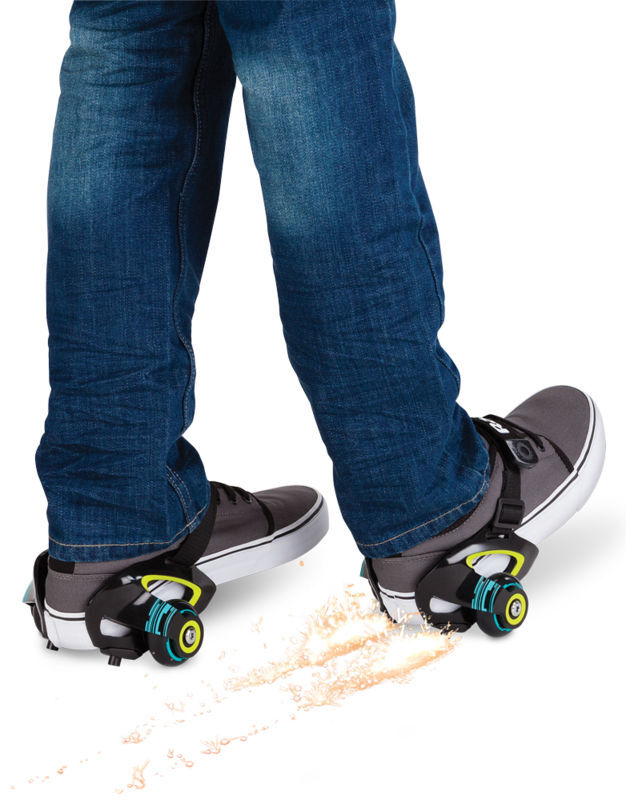 JETTS HEEL WHEELS SORT/GRØN