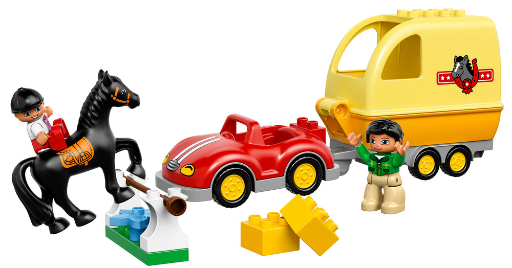 10807 LEGO DUPLO TOWN HESTETRAILER