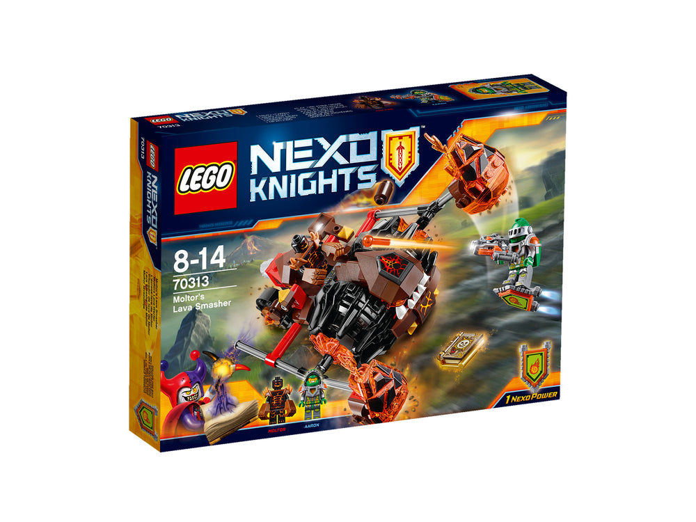 70313 LEGO NEXO KNIGHTS MOLTORS LAVASMADRER