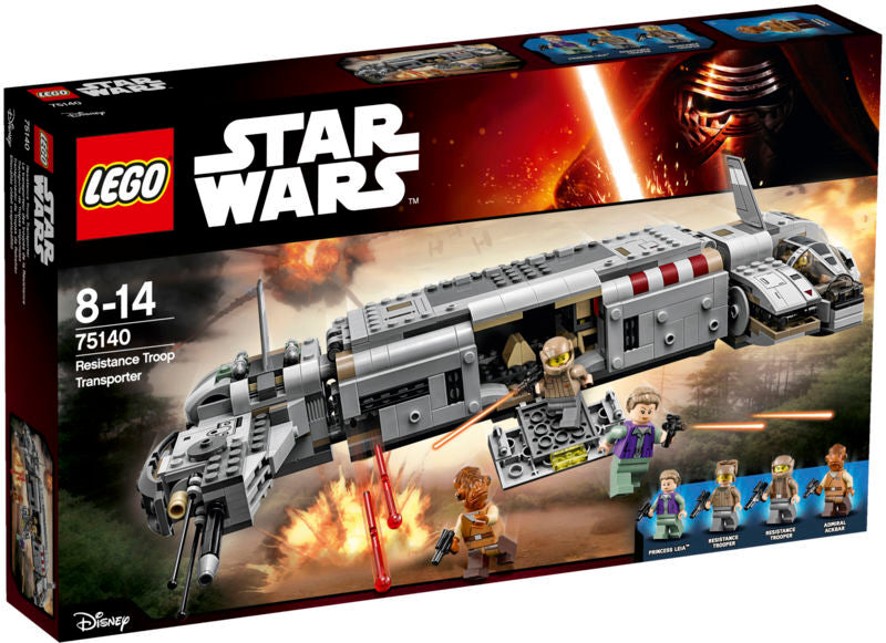 75140 LEGO STAR WARS RESISTANCE TROOP TRANSPORTER