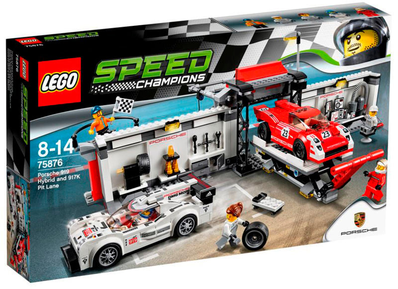 75876 LEGO PORSCHE 919 HYBRID OG 917K PITSTOP