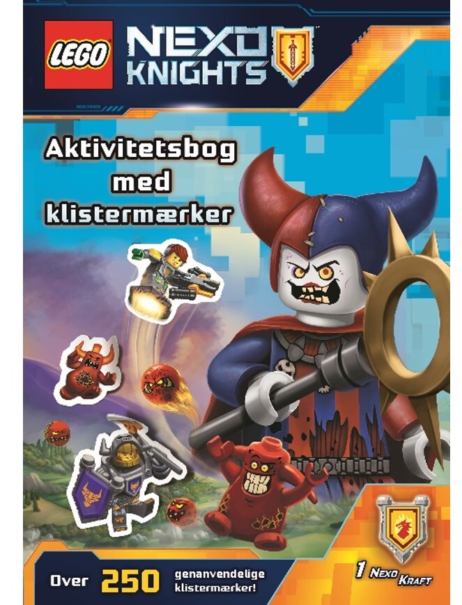 Aktivitetsbog med klistermærker