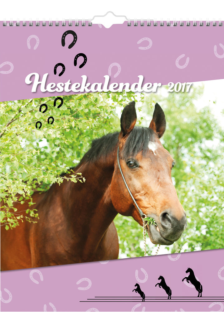 VÆGKALENDER HESTE 2017 MAYLAND