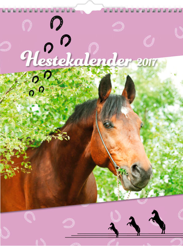VÆGKALENDER HESTE 2017 MAYLAND