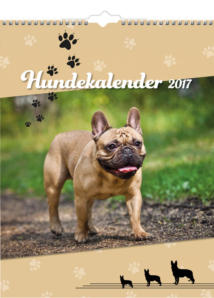 VÆGKALENDER HUNDE 2017 MAYLAND