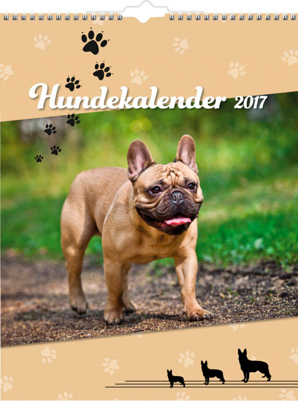 VÆGKALENDER HUNDE 2017 MAYLAND