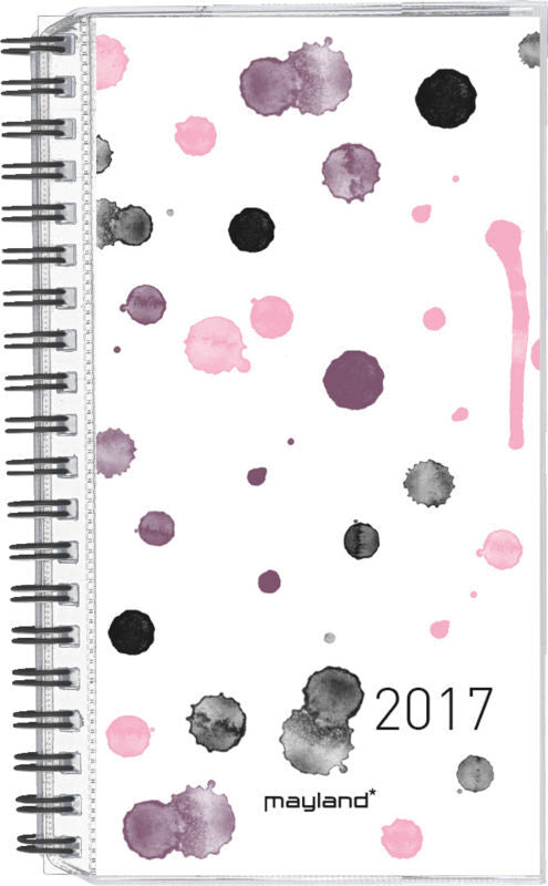 WEEK PLANNER UGE HØJFORMAT M. 4 ILLU. 2017 MAYLAND