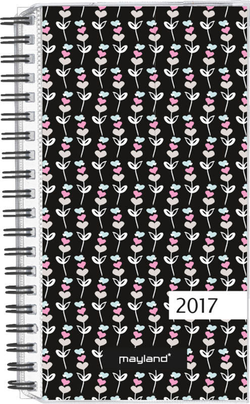 WEEK PLANNER UGE HØJFORMAT M. 4 ILLU. 2017 MAYLAND