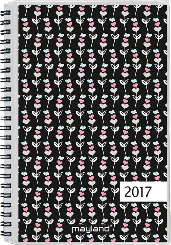 A5 UGEKALENDER HØJFORMAT PVC FRI M. 4 ILLU. 2017 MAYLAND